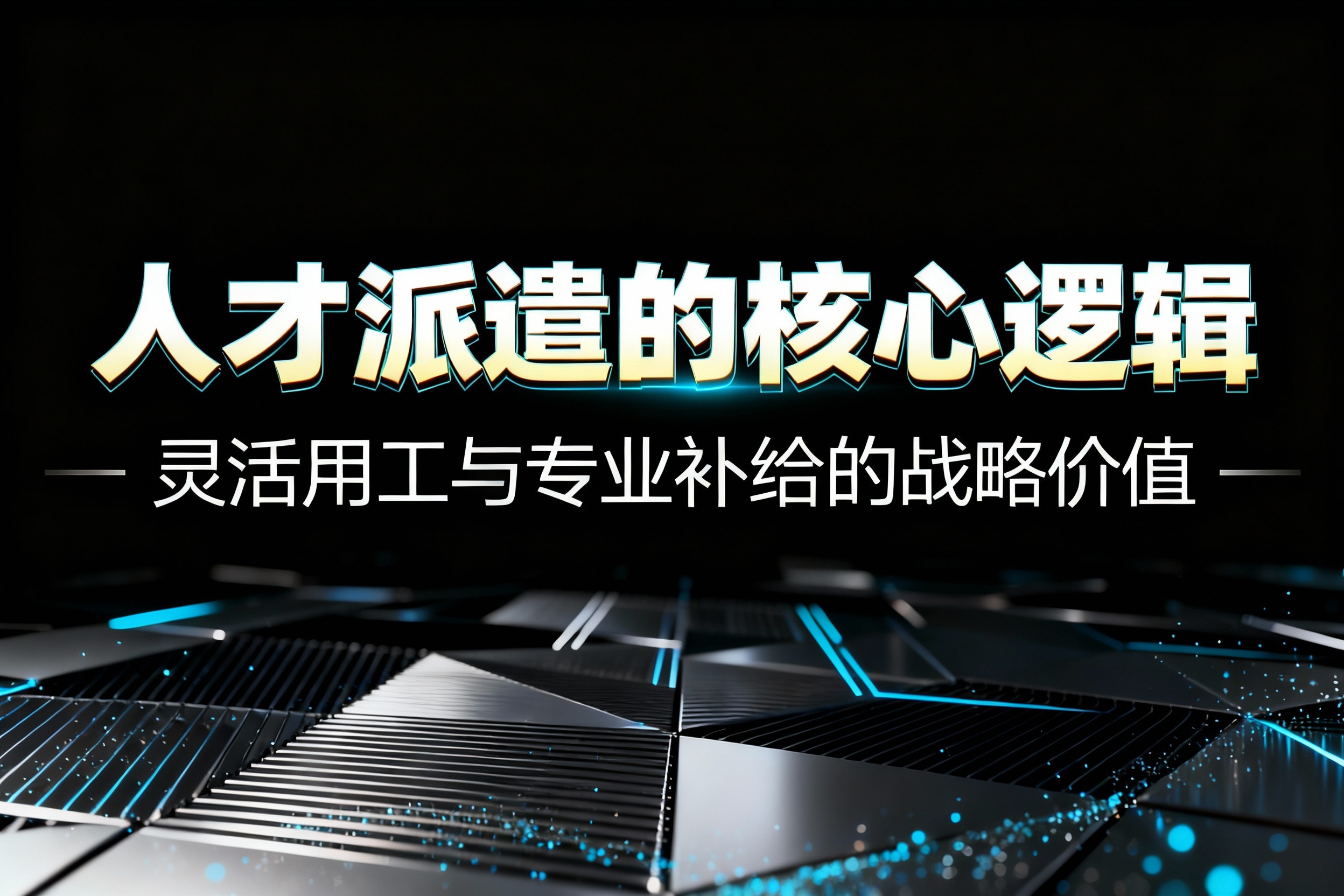 人才派遣的核心逻辑：灵活用工与专业补给的战略价值 
